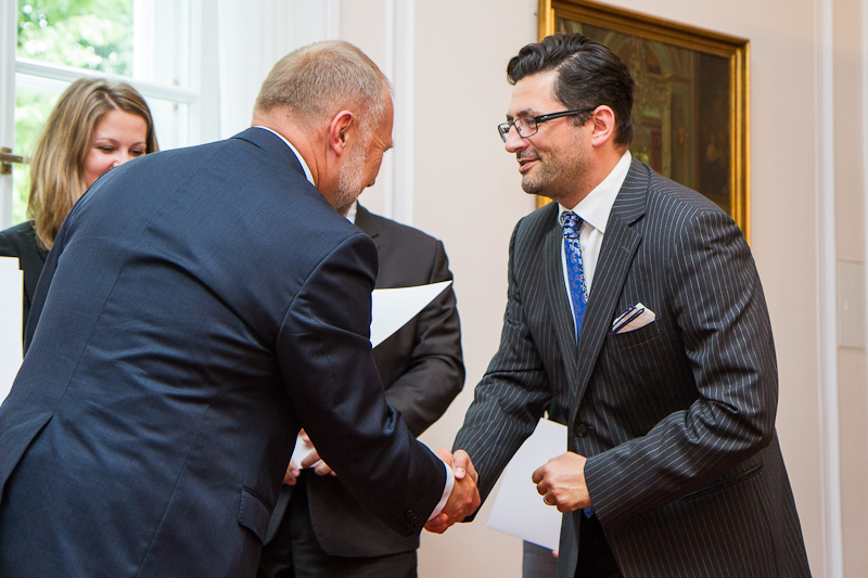 TVN CNBC o spotkaniu laureat�w konkursu z Ministrem Jackiem Micha�owskim